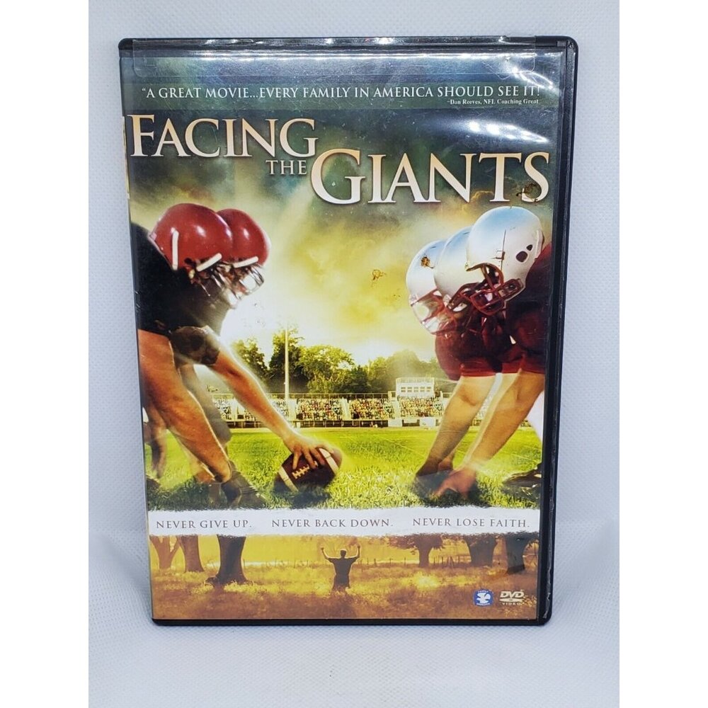 Facing the Giants DVD (2006) Clean Disc, No Scratches, Inspirational Drama